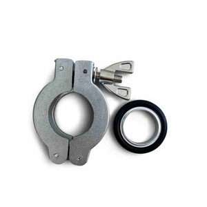 KF25 clamp with O-ring